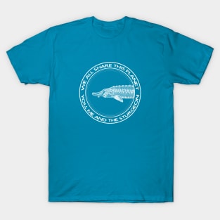 Sturgeon design - meaningful fish drawing T-Shirt